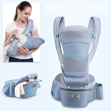 Nurtiva Mochila Ergonómica – Transporte Cómodo para Padres y Niños