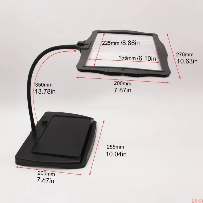 LED Bureauloep met USB-Opladen – Verstelbaar voor Lezen & Precisiewerk