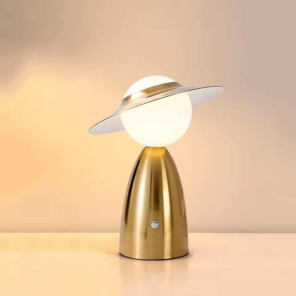 LumoCharge – Lámpara de carga LED sen fíos | Luz cálida e deseño moderno