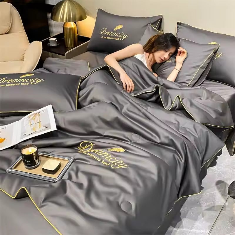 DreamCity Kühlende Decke – Hotelqualität Decke für Jede Jahreszeit