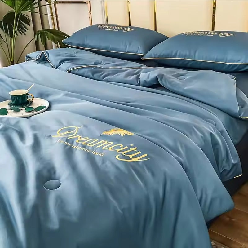 DreamCity Kühlende Decke – Hotelqualität Decke für Jede Jahreszeit