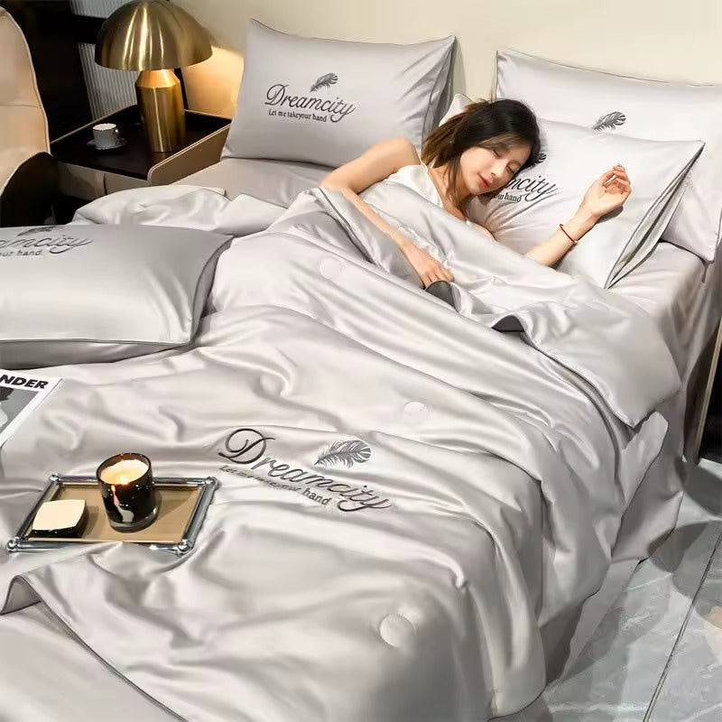 DreamCity Kühlende Decke – Hotelqualität Decke für Jede Jahreszeit