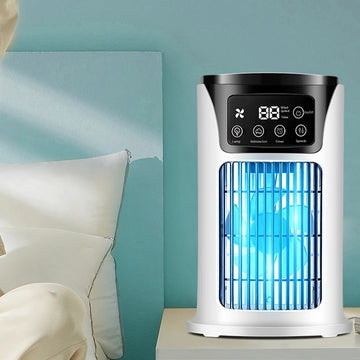 AirPure Mini – Compacto 3-en-1 Refrixerador de aire con USB e deseño silencioso