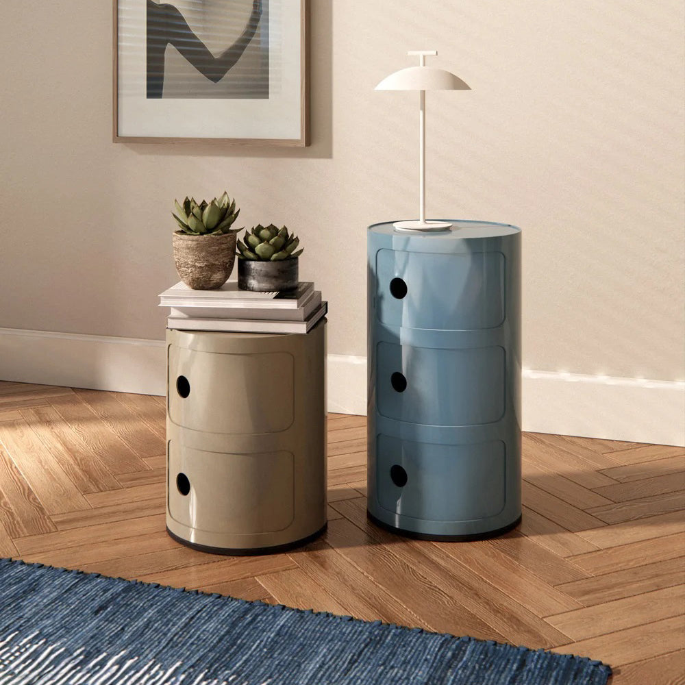Modulo Living – Ronde Componibili Kast, modulair & lichtgewicht