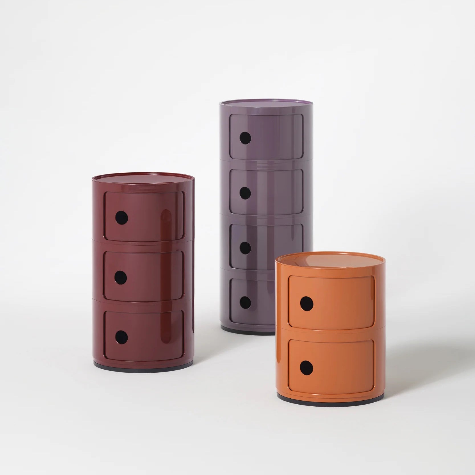 Modulo Living – Ronde Componibili Kast, modulair & lichtgewicht