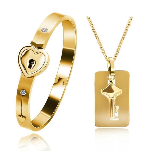 Jij Bent De Sleutel Tot Mijn Hart Armband & Ketting Set