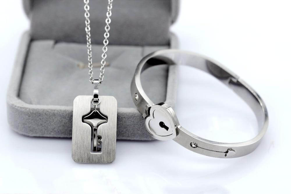 Jij Bent De Sleutel Tot Mijn Hart Armband & Ketting Set