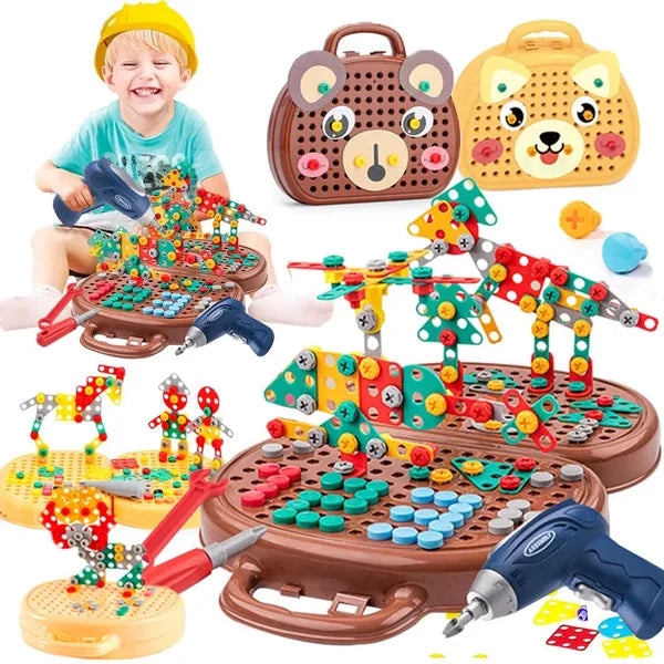 Caixa de xoguetes WunderWerk – Caixa máxica Montessori para gardar soños creativos infantís