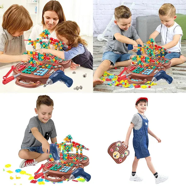 Caixa de xoguetes WunderWerk – Caixa máxica Montessori para gardar soños creativos infantís