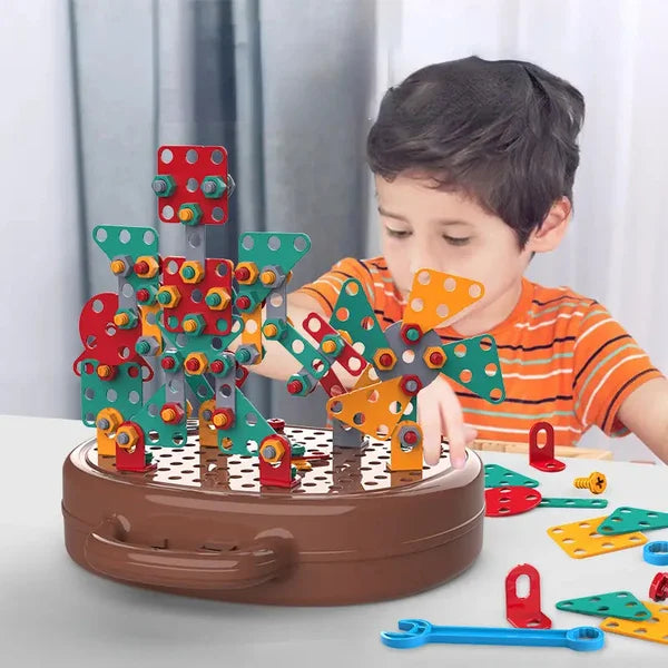 Caixa de xoguetes WunderWerk – Caixa máxica Montessori para gardar soños creativos infantís
