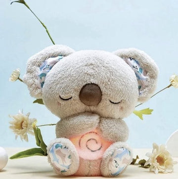 CalmPal peluche con sons relaxantes e función de luz