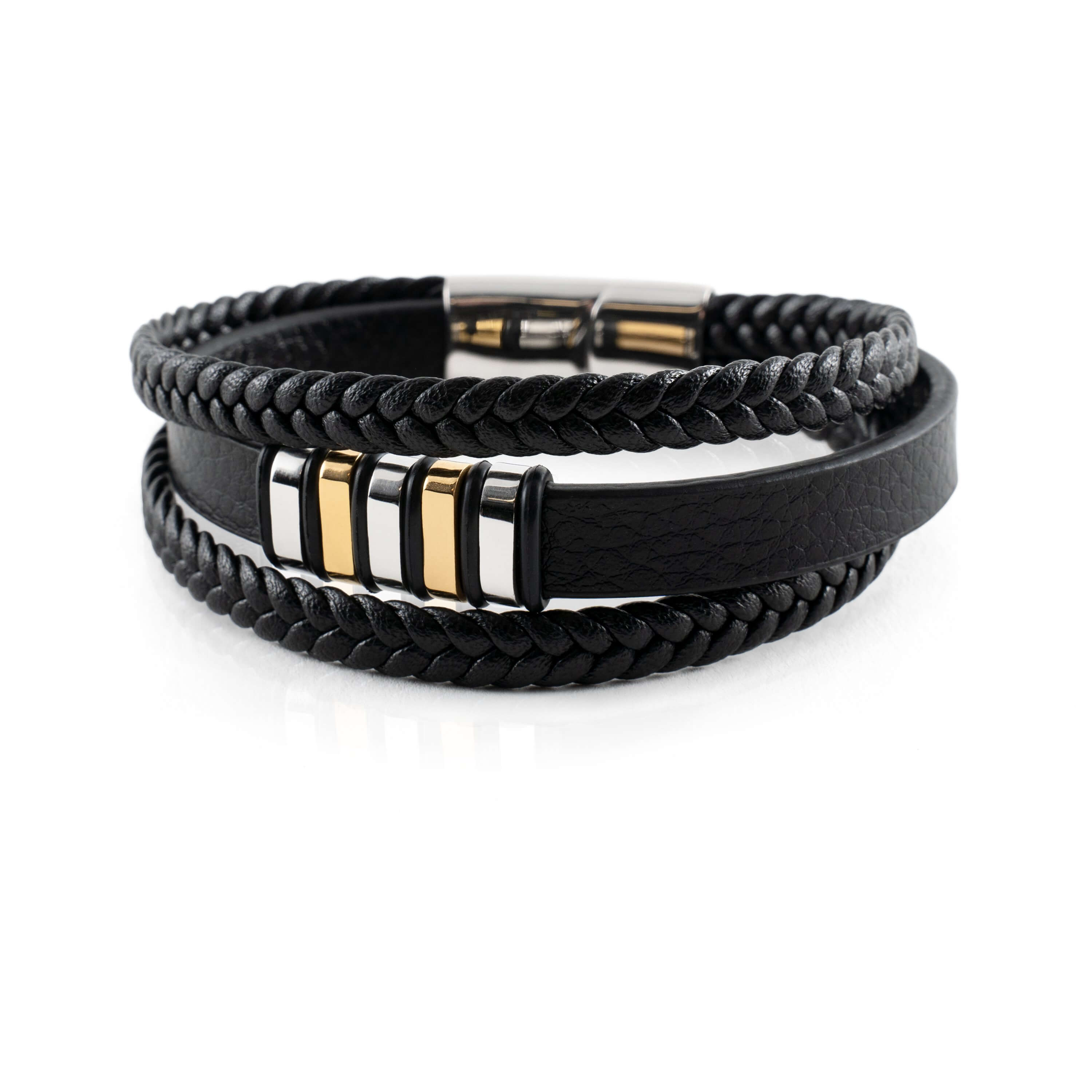 Pulsera de cuero para hombre - Accesorio atemporal y elegante
