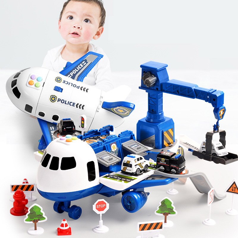 SkyExplorer Avontuur Vliegtuig Speelset – 20-delig voor Kinderen 3+