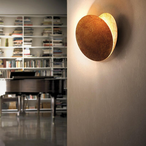 Lunora – Wandlamp met Maanlicht Gloed – Minimalistische LED Sfeerverlichting