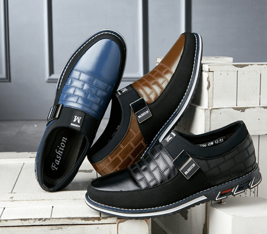 Heren instapschoenen – modern design met comfortabele zool en nette afwerking