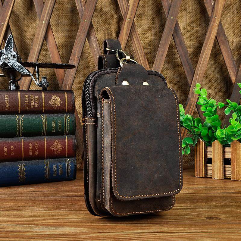 PU Lederen Heren Waist Bag