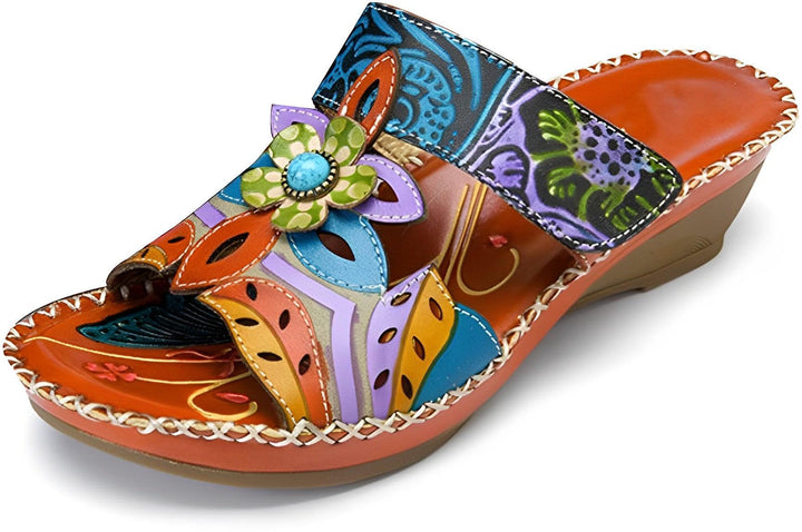 Revalki Elsje - Boho Antirutsch ergonomische Sandalen