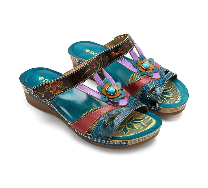 Revalki Elsje - Boho Antirutsch ergonomische Sandalen