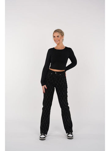 Melzano GLAMLUX Vaqueiros Denim Diamond
