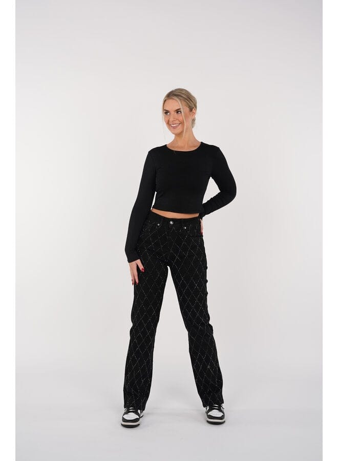 Melzano GLAMLUX Vaqueiros Denim Diamond