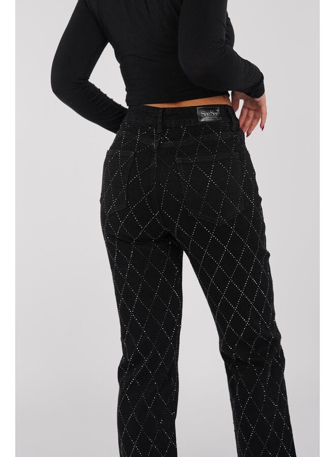 Melzano GLAMLUX Vaqueiros Denim Diamond