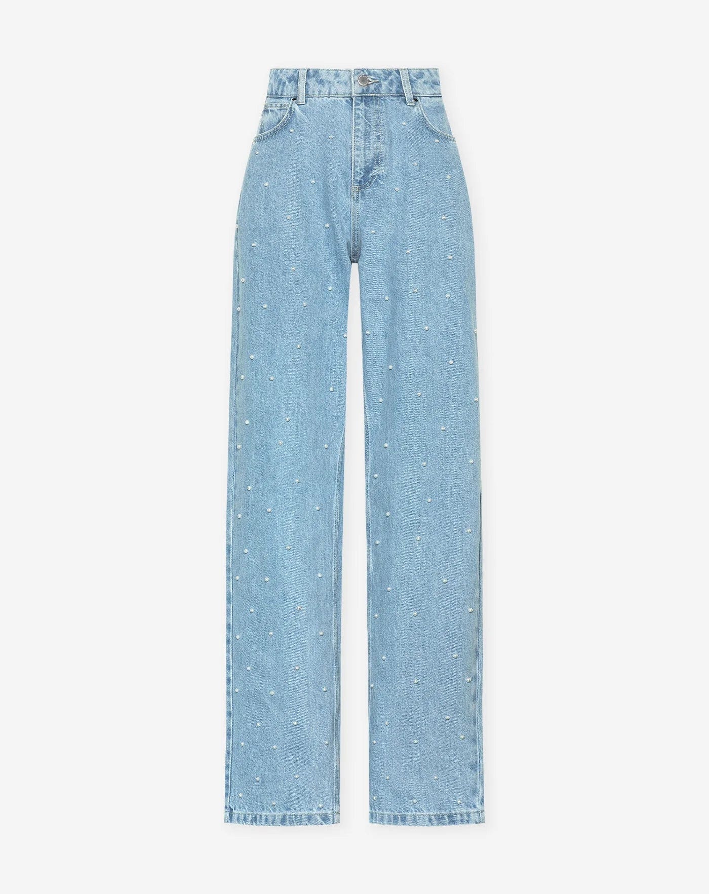 Revalki GlamLux | Denim Sparkle Pants with Glitter