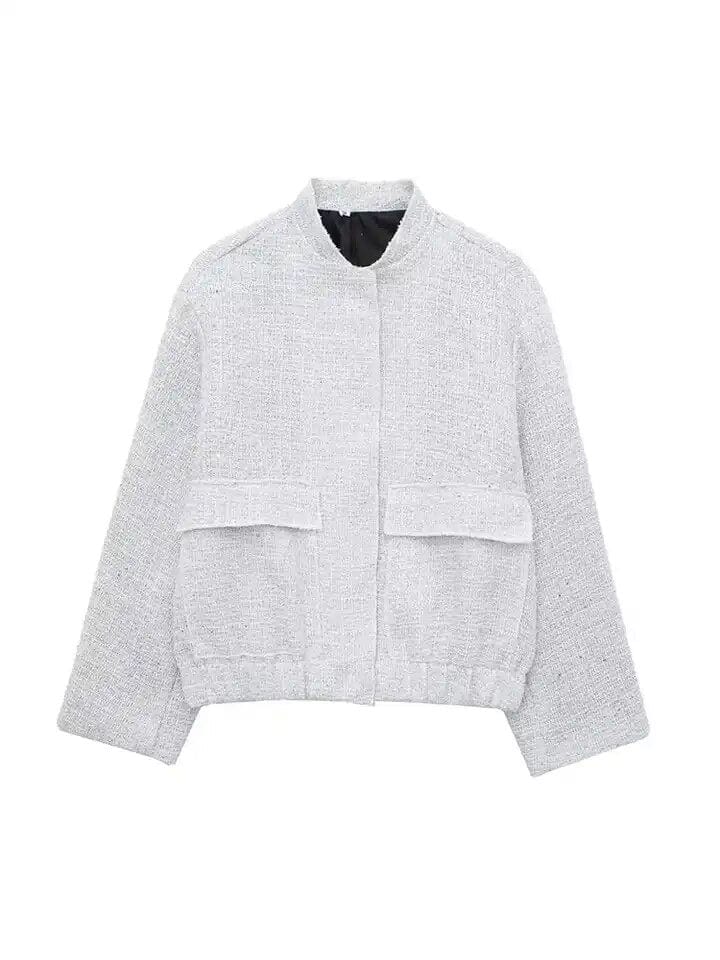 Revalki | Glitzer Bomberjacke