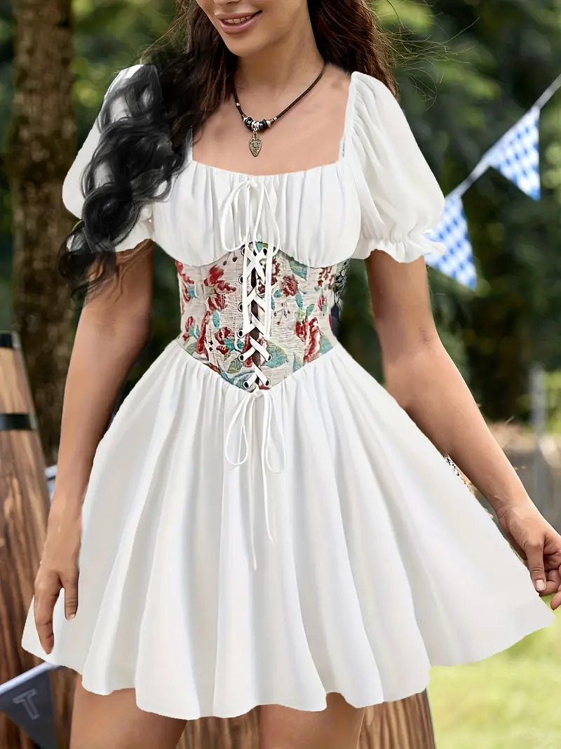 Inna – Uniek traditioneel kostuum voor dames – Oktoberfestkostuum
