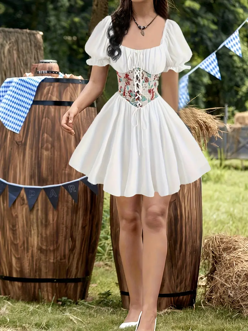Inna – Uniek traditioneel kostuum voor dames – Oktoberfestkostuum