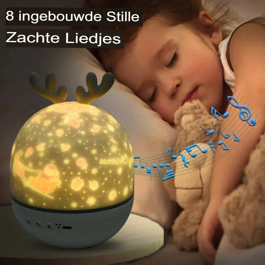 StarryDream Nachtlicht für Kinder - Magischer Schlaf mit Sternenprojektionen