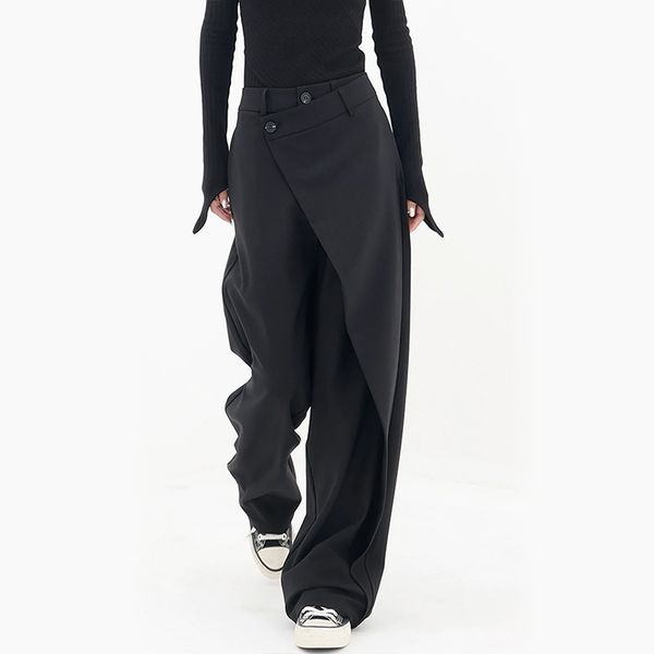 Paloma Wide-Leg Pants | Asymmetrical & Luxury Wide Legs by Isabella Vionnet