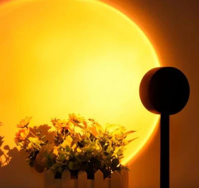 Lámpara de solpor con 4 cores - GlowSphere | Iluminación ambiental para cada espazo