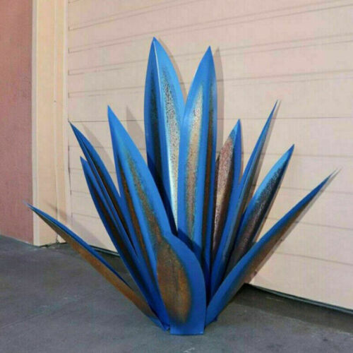 Metalen Agave Tuindecoratie – Weerbestendig Sculptuur voor Tuin en Terras
