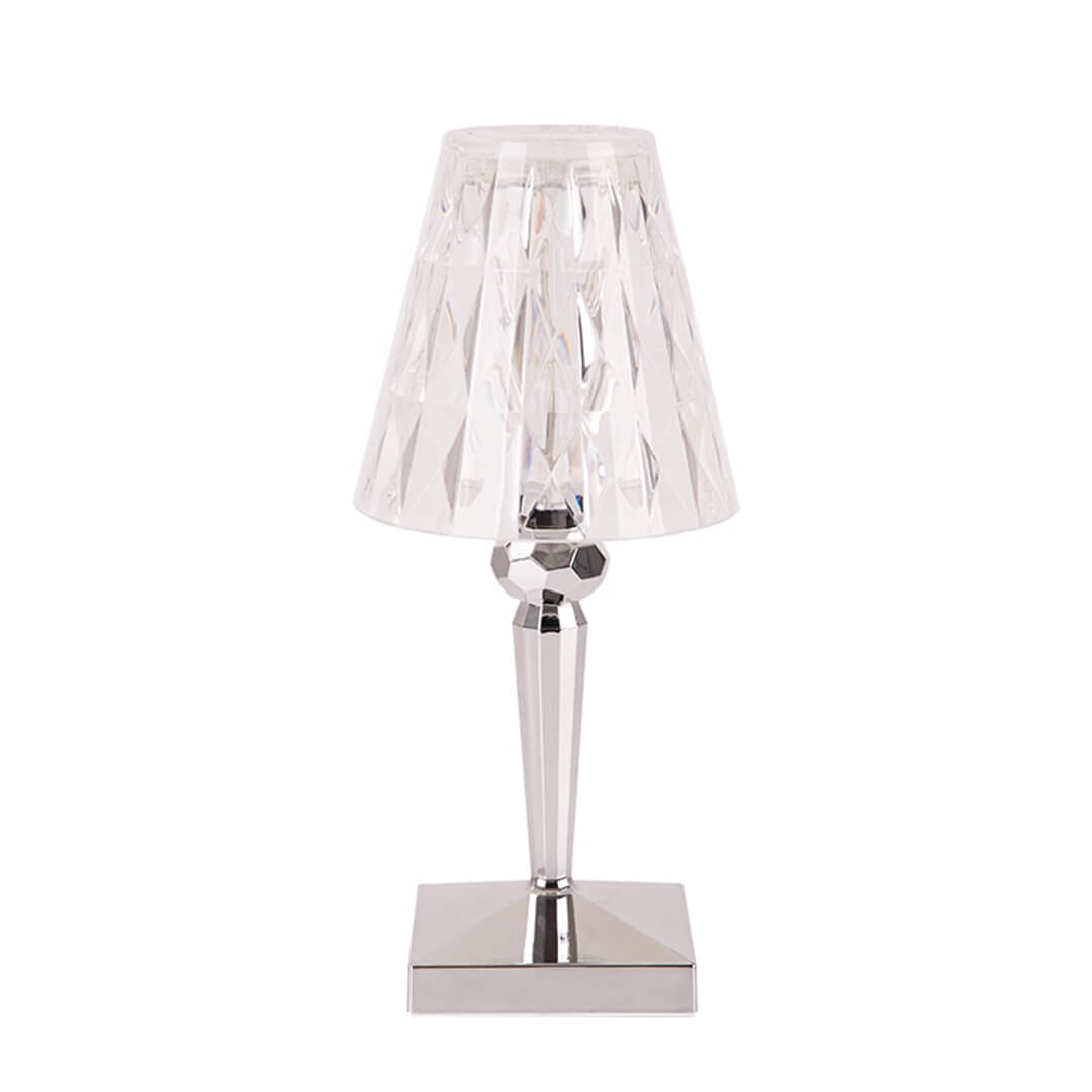 GlamCrystal Lampe - Schicke Tischlampe - Kristalldesign - Luxus und Eleganz