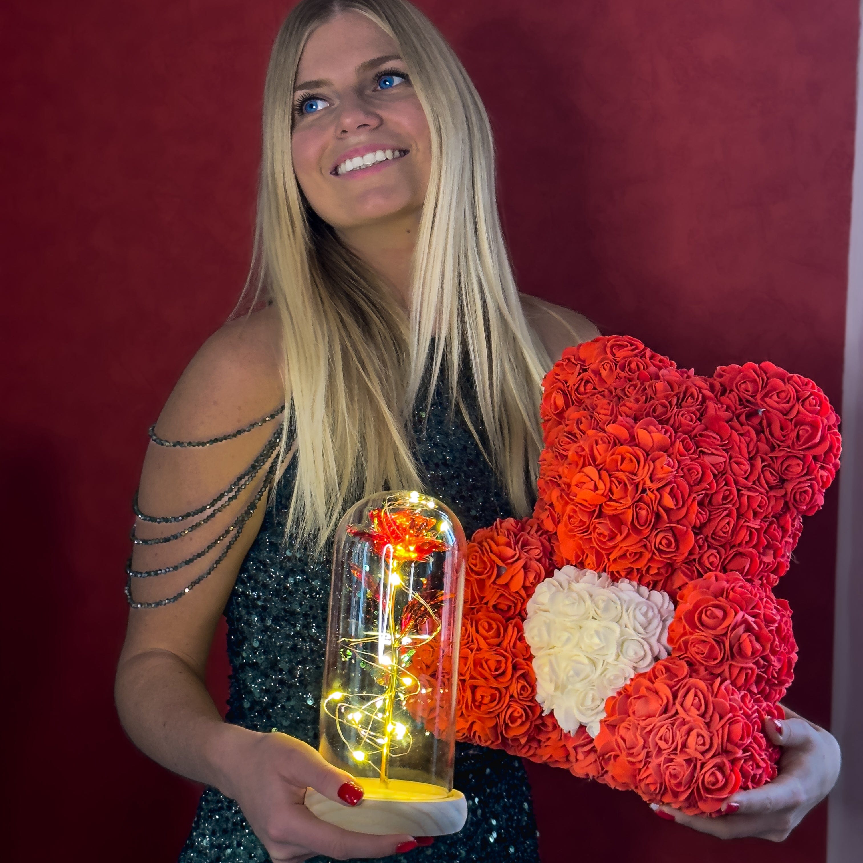 Die Enchanted Sparkly Rose – ein zeitloses Symbol ewiger Liebe