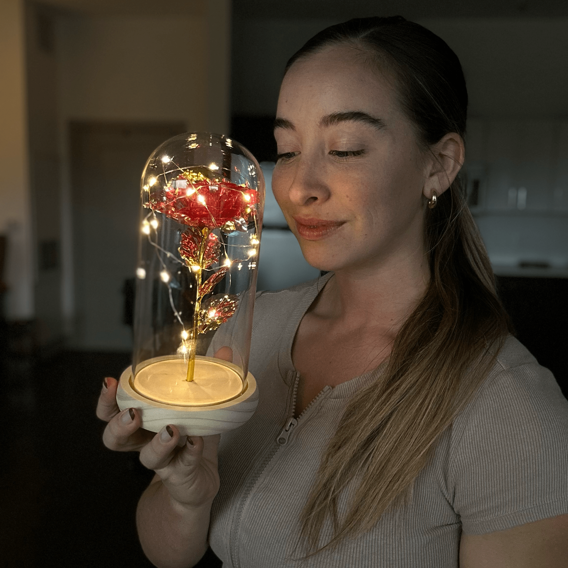 Die Enchanted Sparkly Rose – ein zeitloses Symbol ewiger Liebe