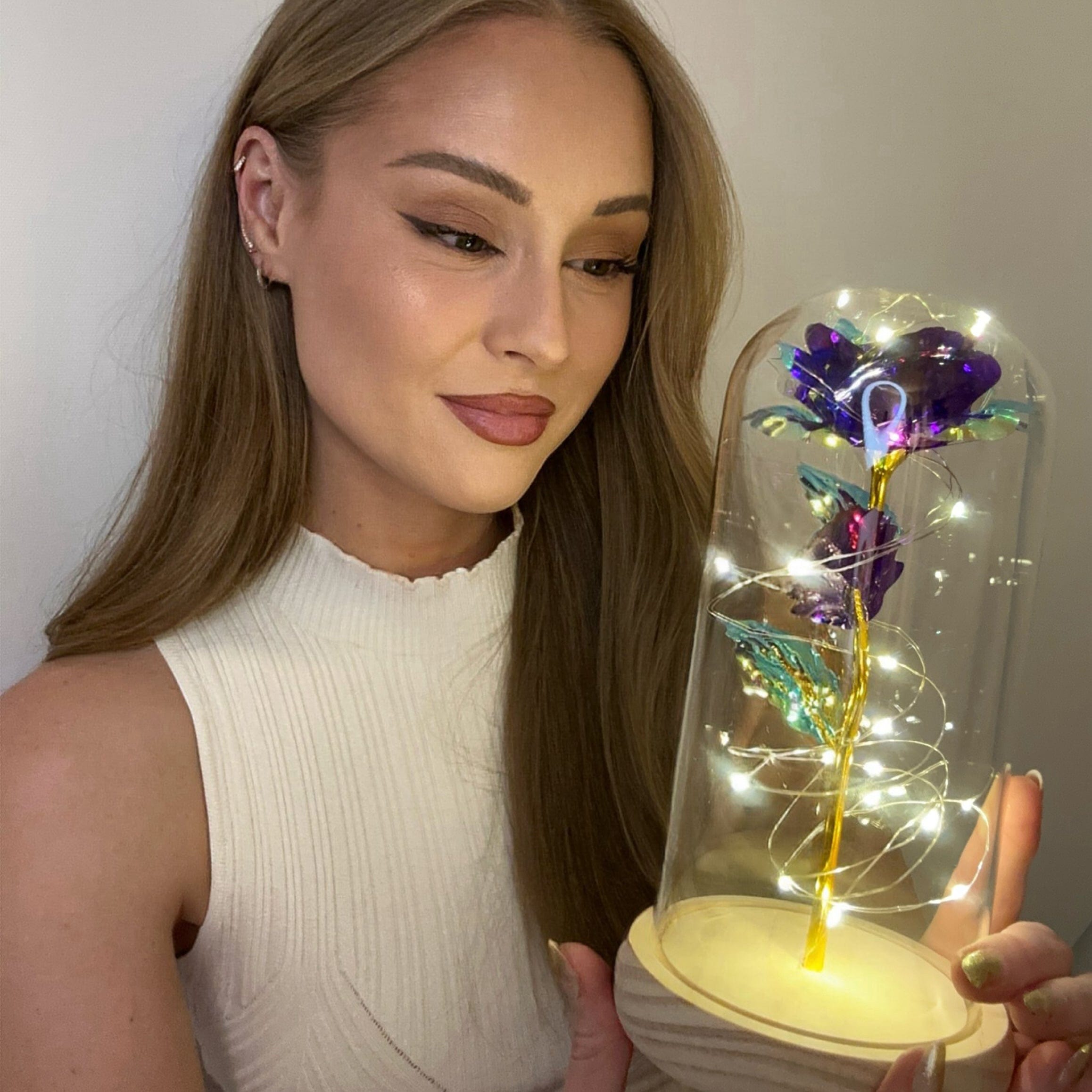 Die Enchanted Sparkly Rose – ein zeitloses Symbol ewiger Liebe