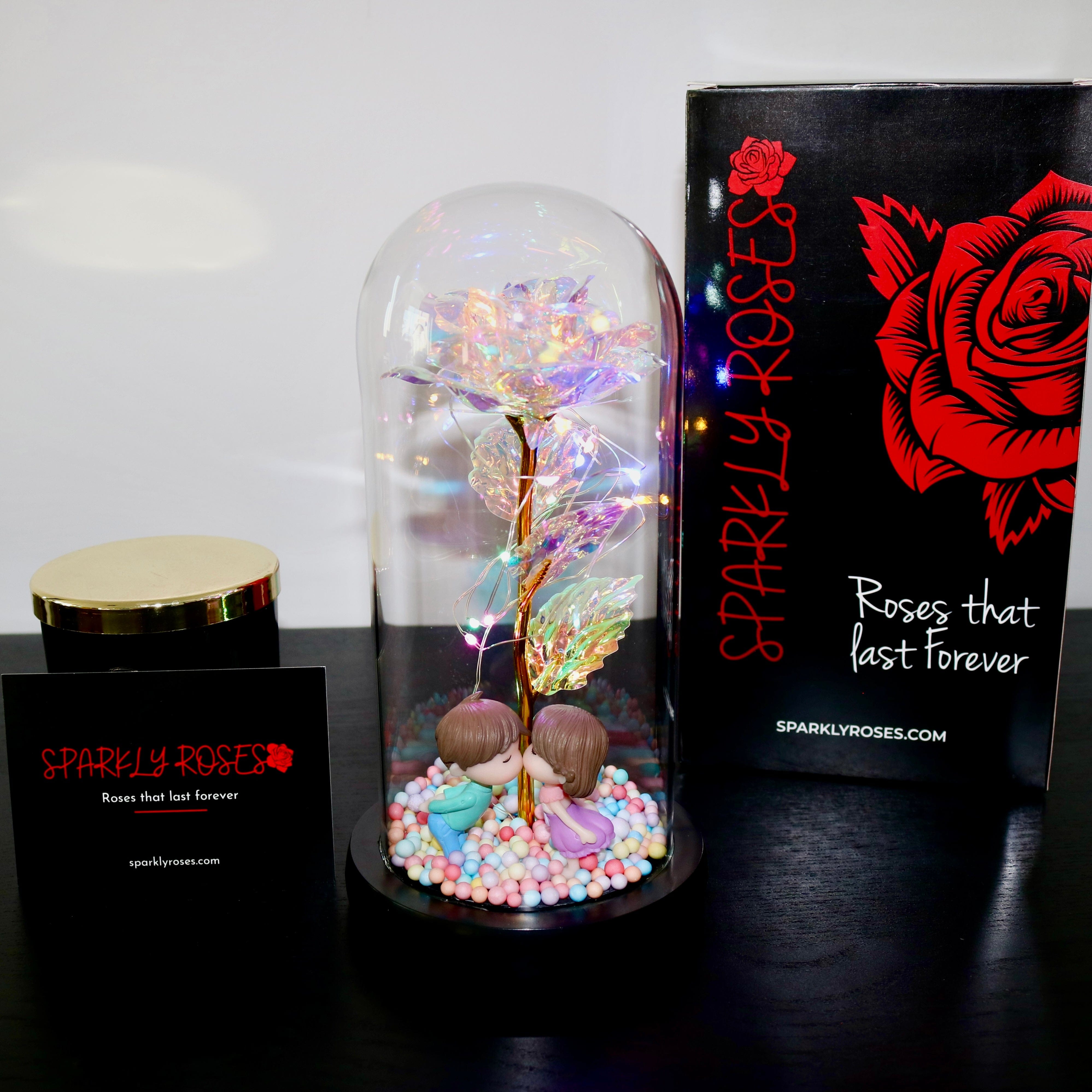 Die Enchanted Sparkly Rose – ein zeitloses Symbol ewiger Liebe