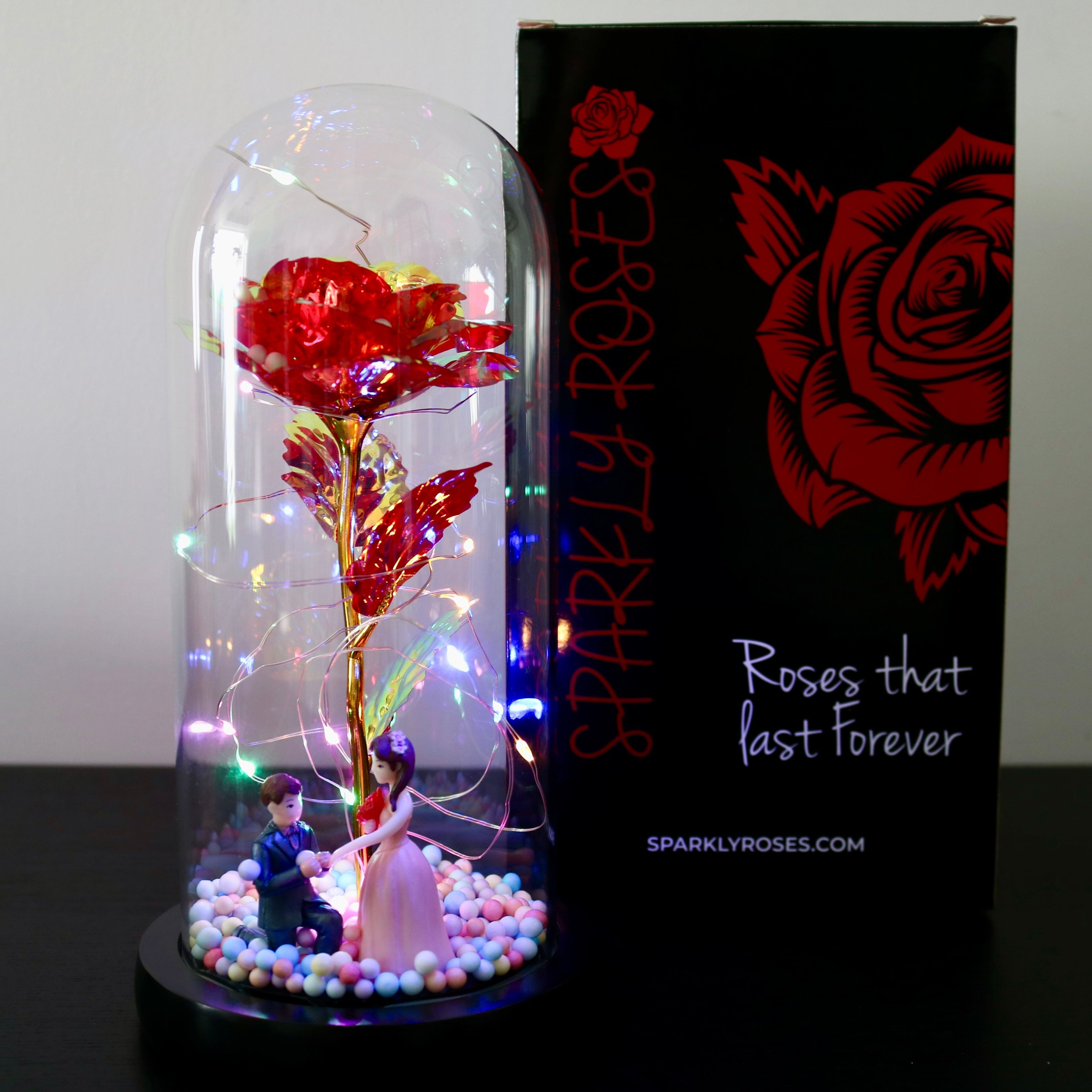 Die Enchanted Sparkly Rose – ein zeitloses Symbol ewiger Liebe
