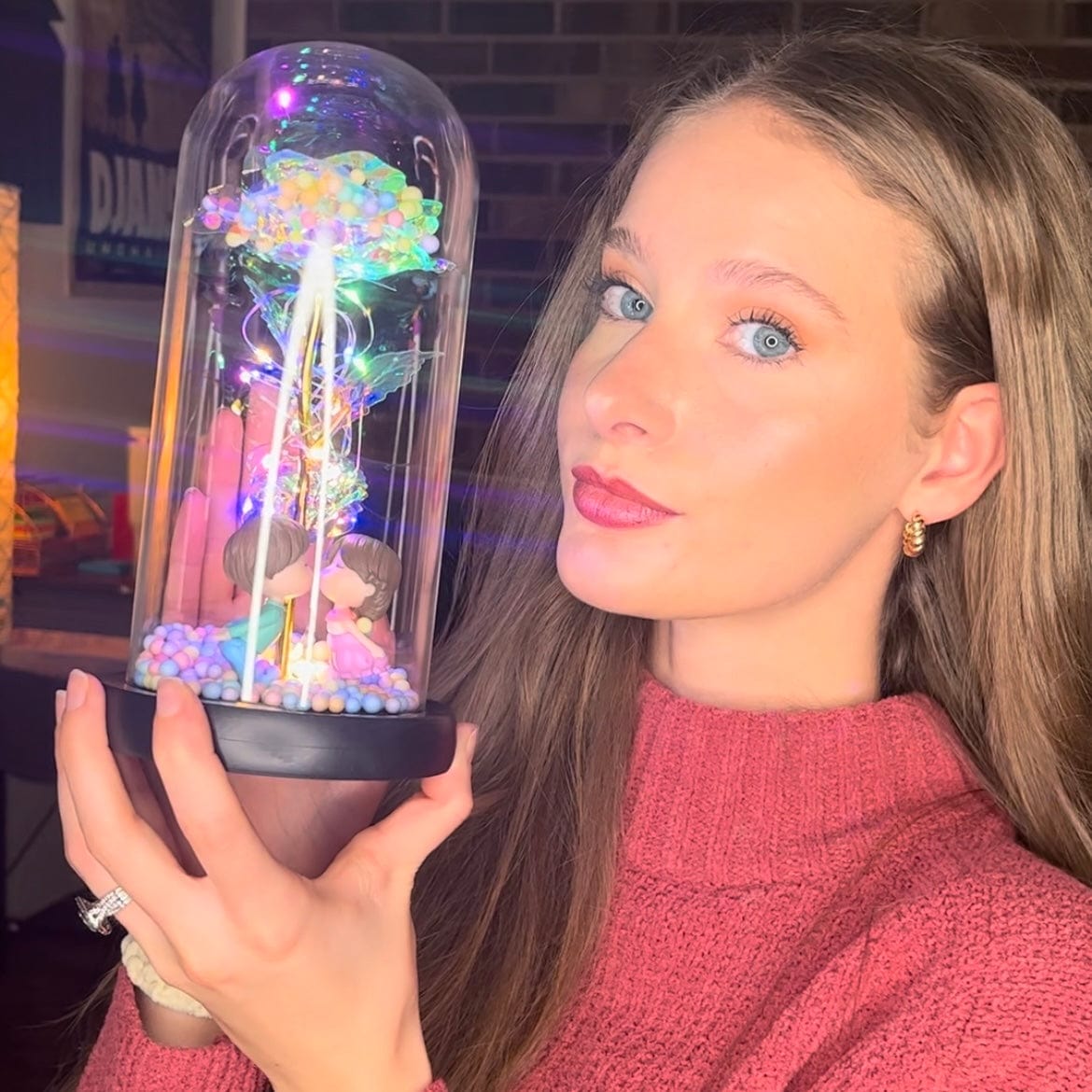 Die Enchanted Sparkly Rose – ein zeitloses Symbol ewiger Liebe