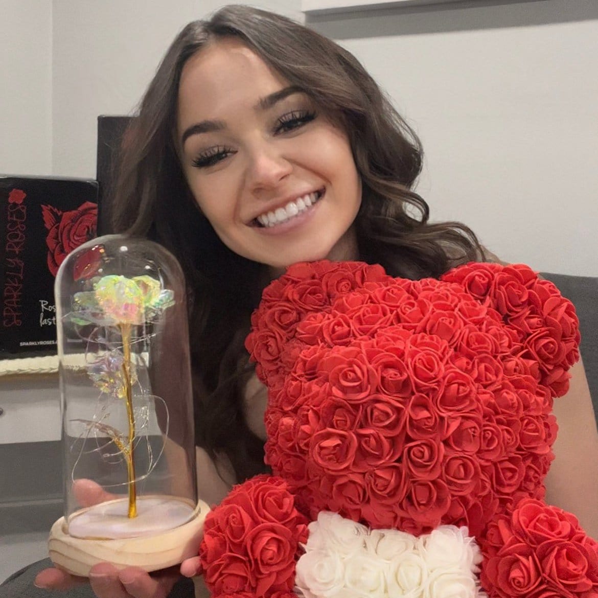 Die Enchanted Sparkly Rose – ein zeitloses Symbol ewiger Liebe