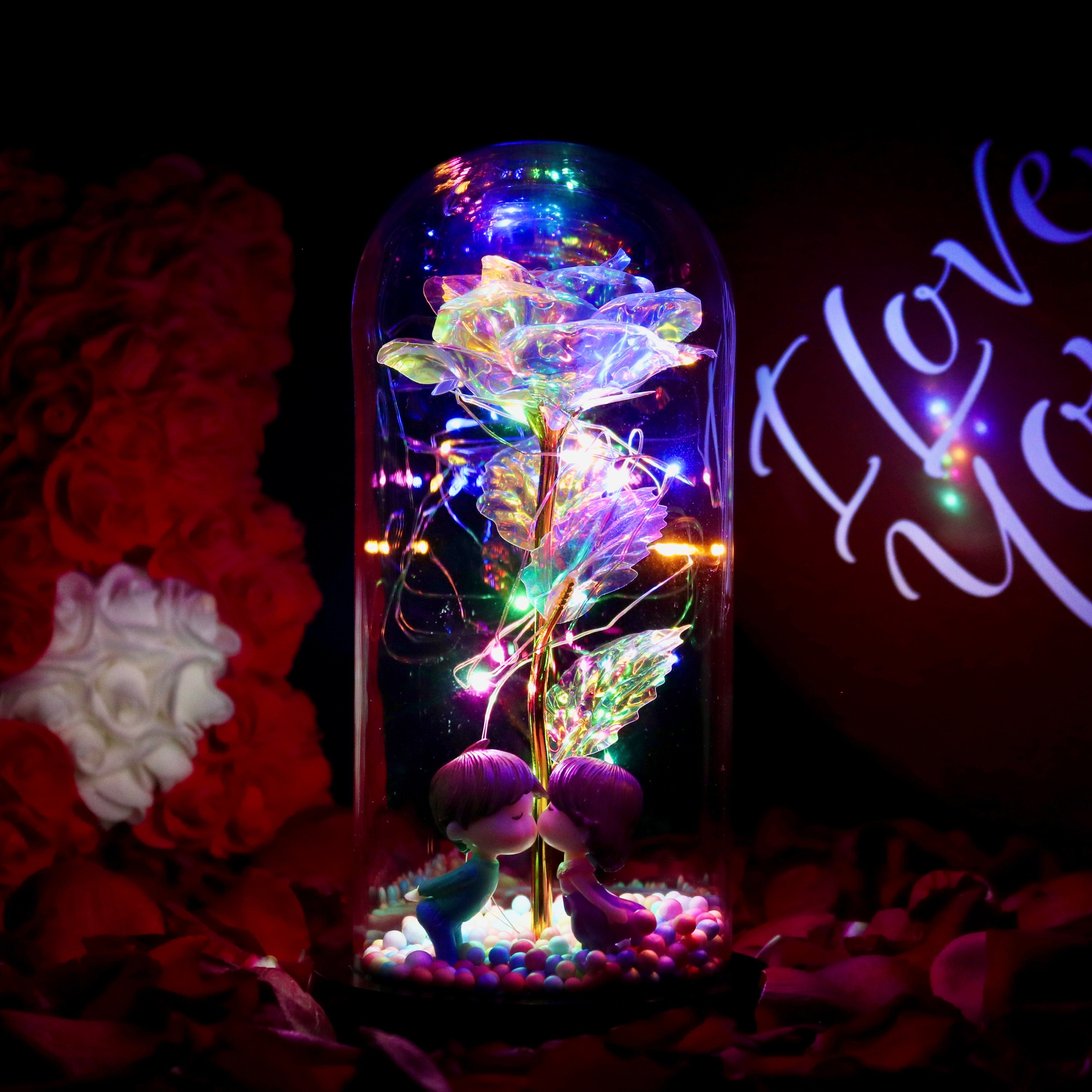 Die Enchanted Sparkly Rose – ein zeitloses Symbol ewiger Liebe