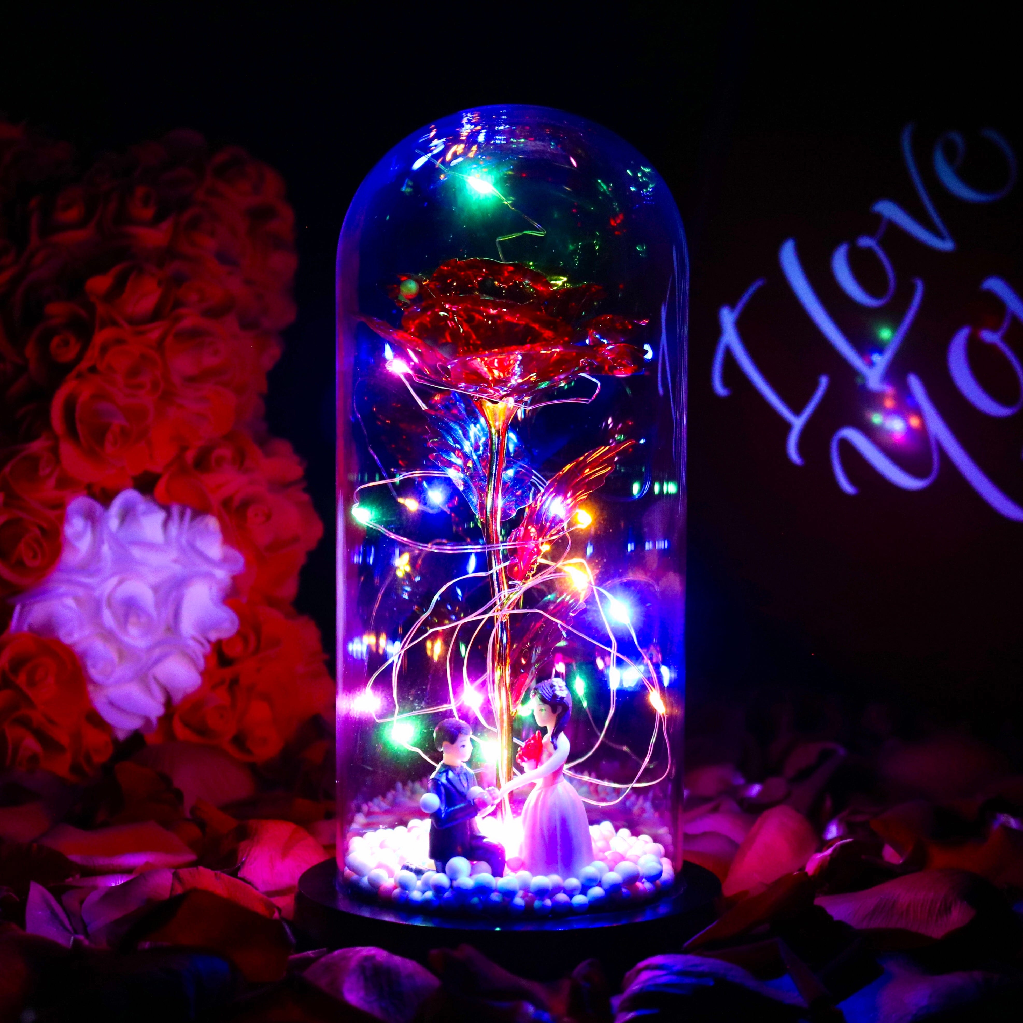 Die Enchanted Sparkly Rose – ein zeitloses Symbol ewiger Liebe