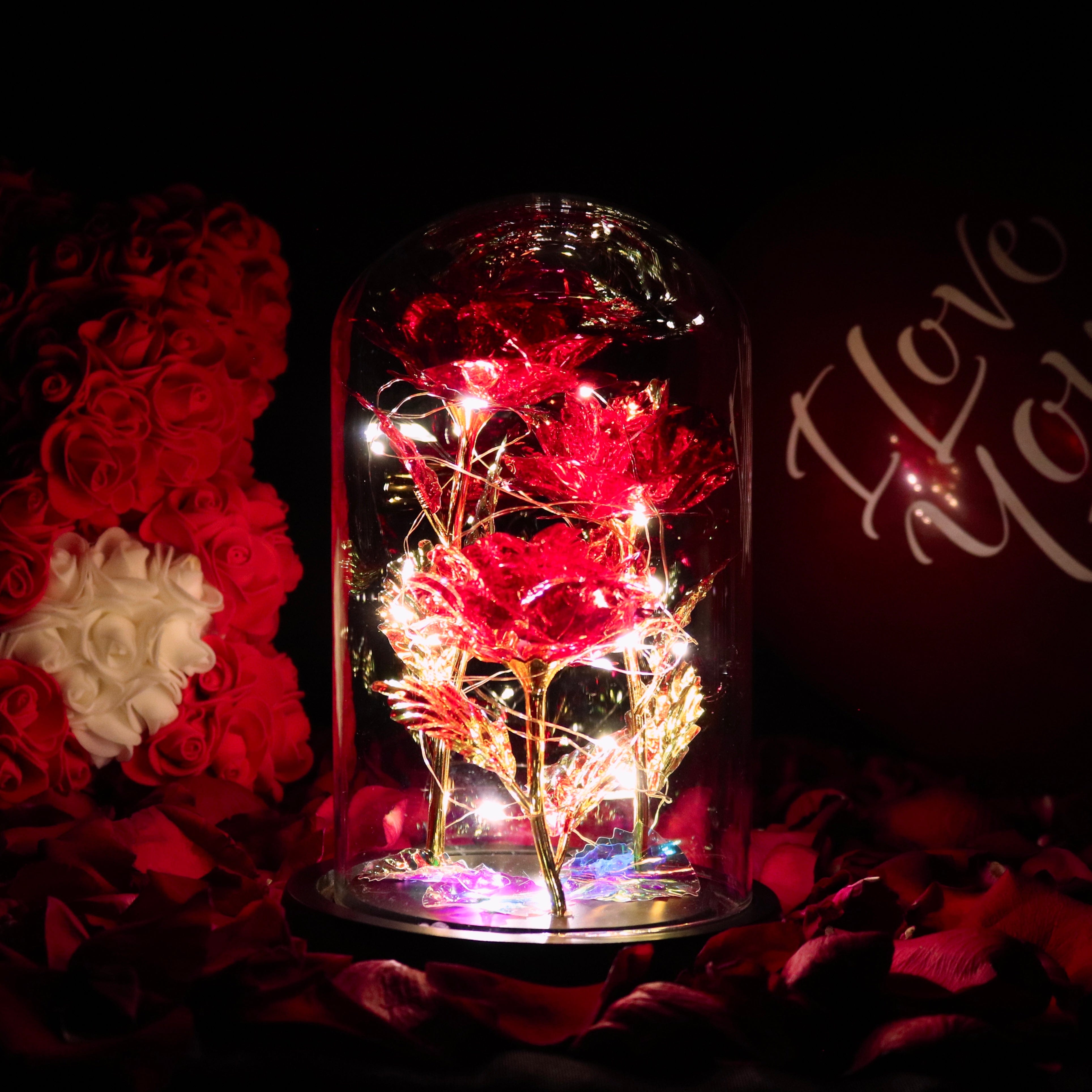 Die Enchanted Sparkly Rose – ein zeitloses Symbol ewiger Liebe