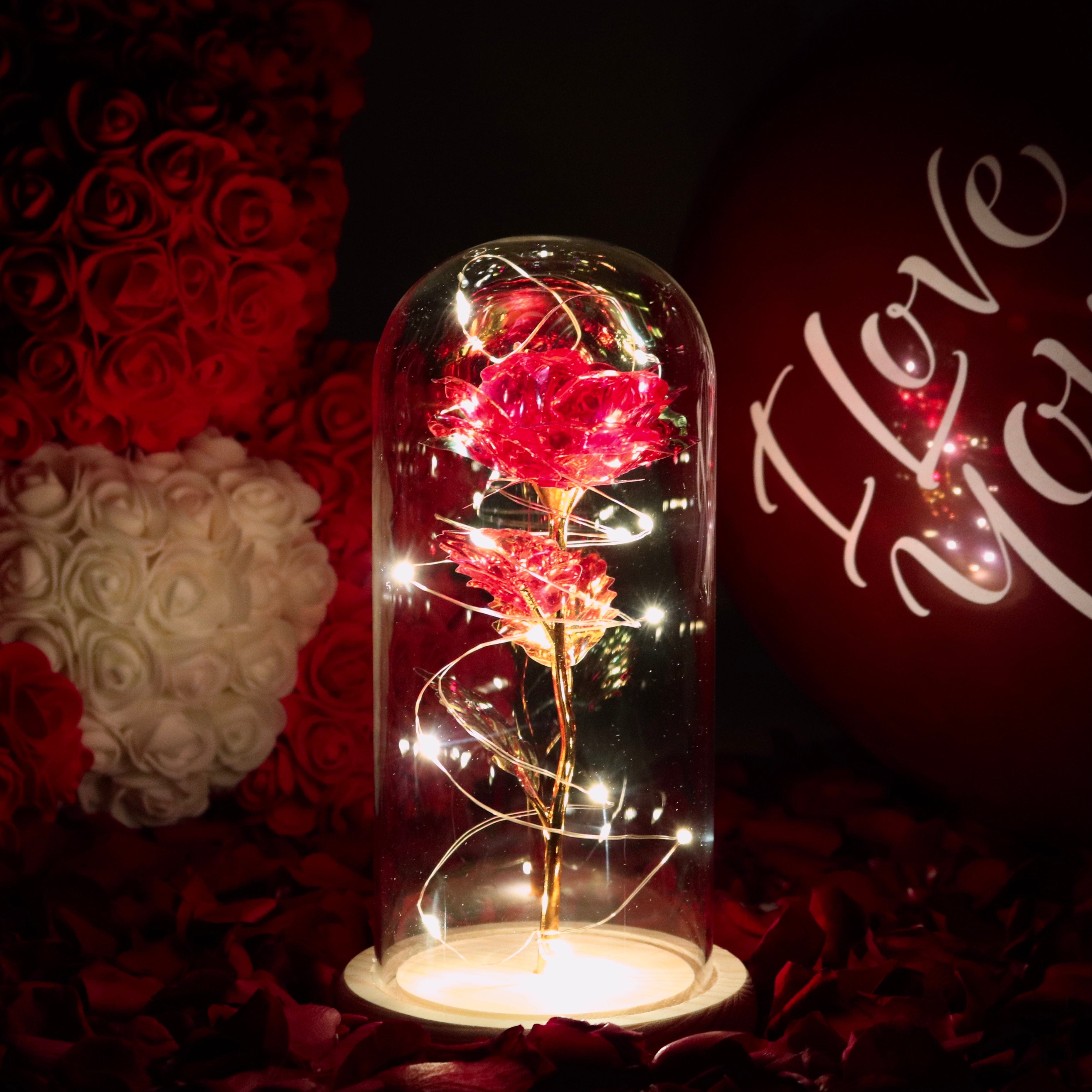 Die Enchanted Sparkly Rose – ein zeitloses Symbol ewiger Liebe