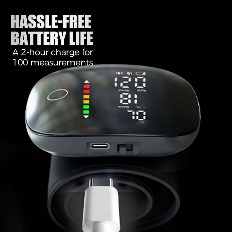 Draagbare polsbloeddrukmeter – nauwkeurige en eenvoudige gezondheidscontrole