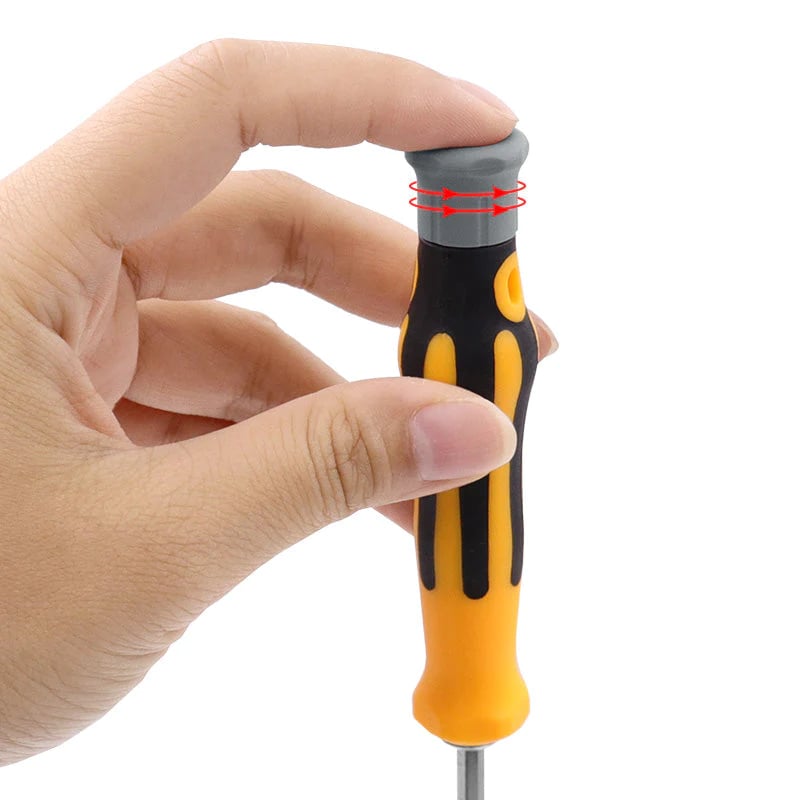 6-in-1 Schraubendrehersatz – Multifunktionales Set mit Magnetischen Bits