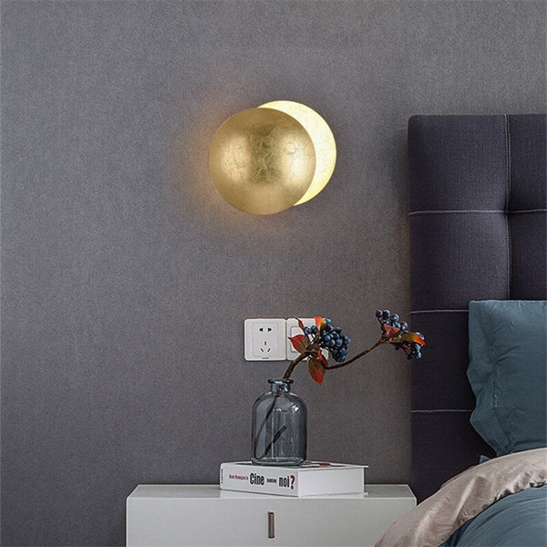 Lunora – Wandlamp met Maanlicht Gloed – Minimalistische LED Sfeerverlichting