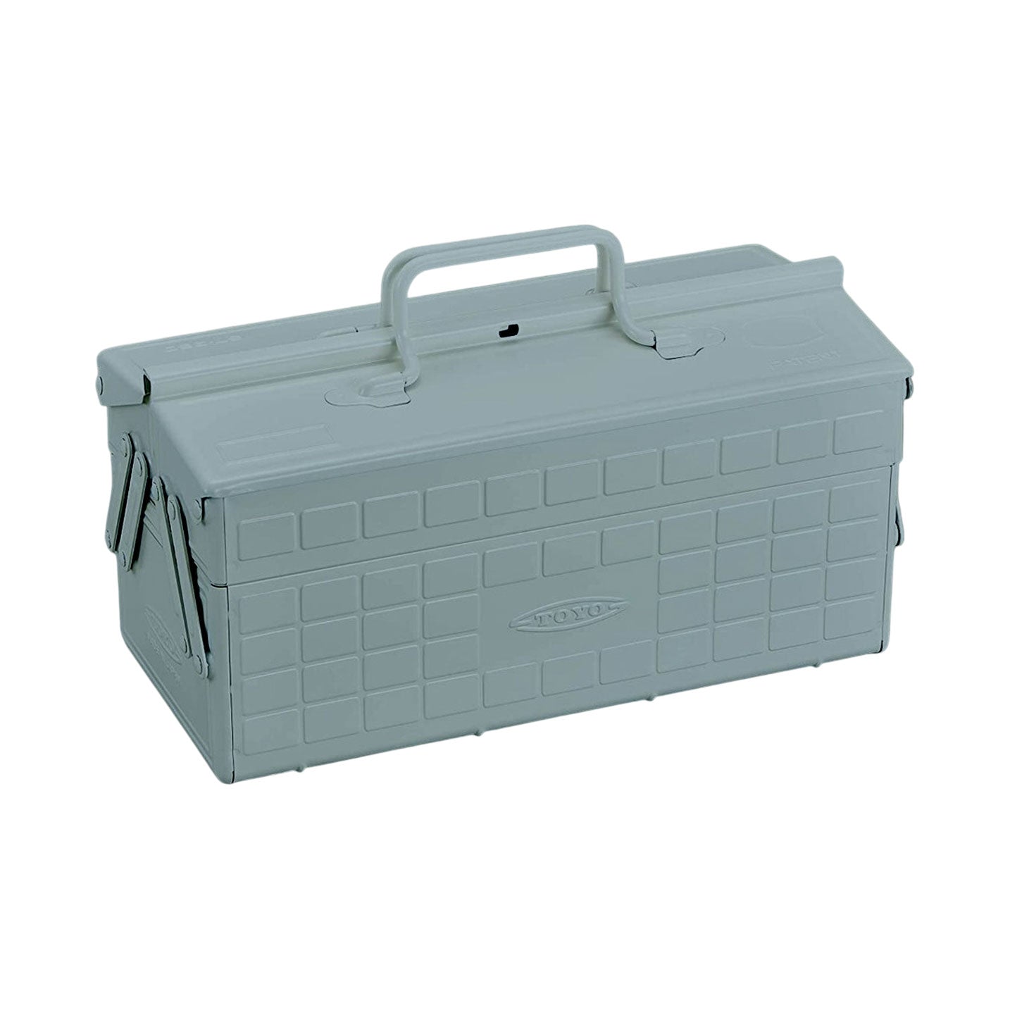 Metavor – ST-350 steel toolbox with compartments & lock opening