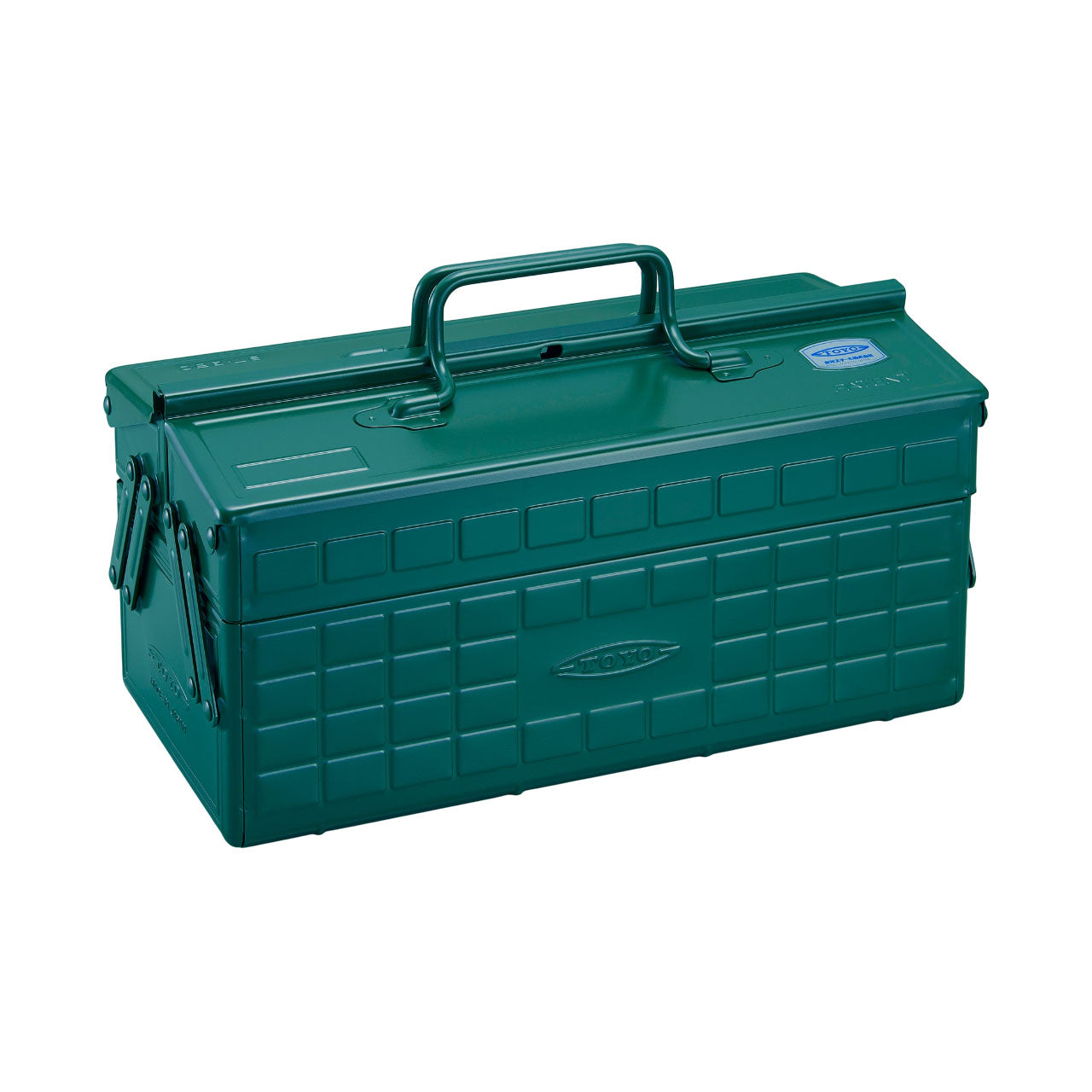 Metavor – ST-350 steel toolbox with compartments & lock opening